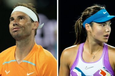 Rafael Nadal invité à sauter Indian Wells après une blessure alors qu'Emma Raducanu reçoit du soutien