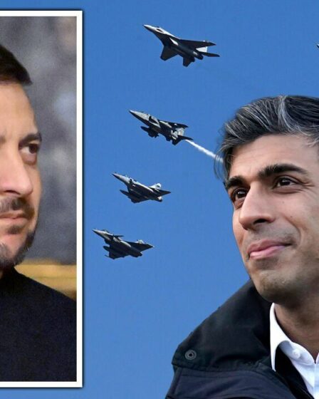 Sunak se prépare à soutenir Zelensky sur les avions de combat appelant l'OTAN à "doubler" son aide