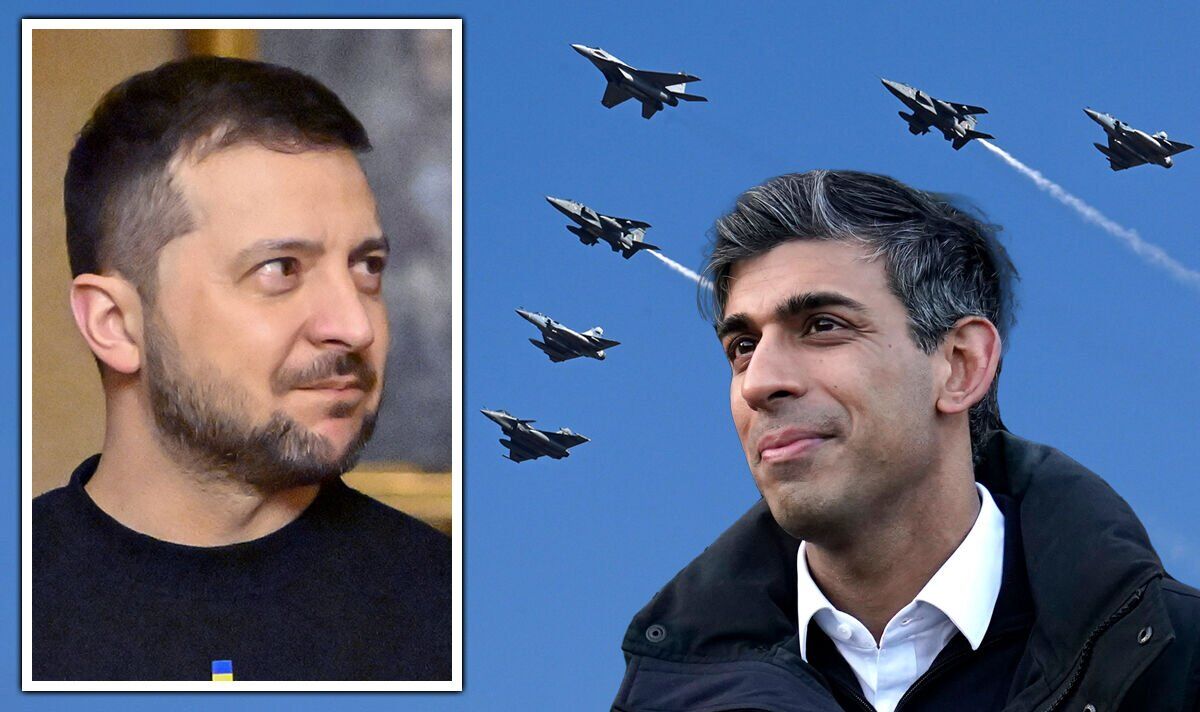 Sunak se prépare à soutenir Zelensky sur les avions de combat appelant l'OTAN à "doubler" son aide