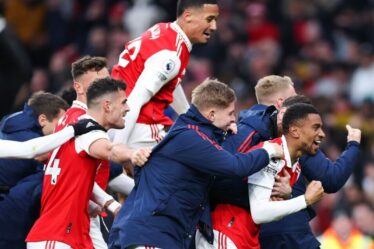 Arsenal "sera étudié par la FA" à propos des célébrations folles contre Bournemouth