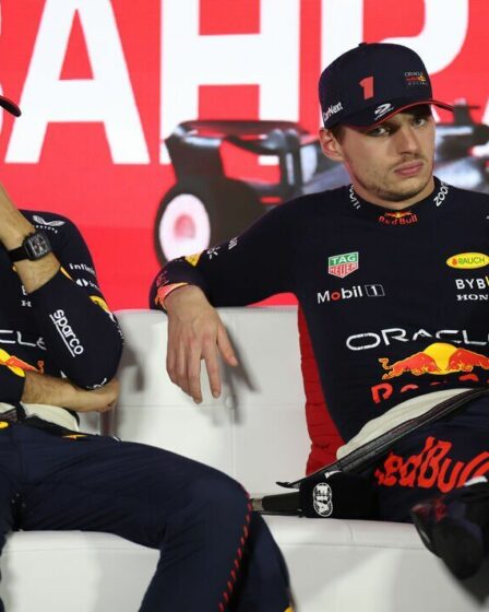 Christian Horner en avertissement de guerre civile alors que la «friction» de Max Verstappen et Sergio Perez augmente