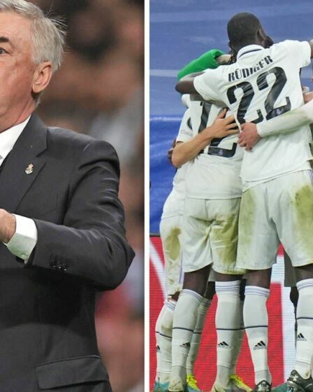 Le patron du Real Madrid, Carlo Ancelotti, dit que son équipe a "triché" lors de la victoire à Liverpool
