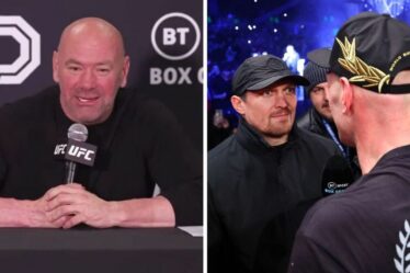 Le président de l'UFC, Dana White, dit ce que tout le monde pense de Tyson Fury contre Oleksandr Usyk
