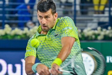 Novak Djokovic prépare la confrontation de Daniil Medvedev avec la victoire de Dubaï sur Hubert Hurkacz