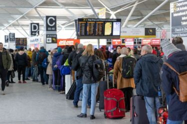 Anna Soubry suscite une dispute alors qu'elle insiste sur le fait que le fait d'être coincée dans les files d'attente des aéroports est dû au Brexit