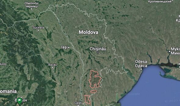 Gagaouzie à l'intérieur de la Moldavie
