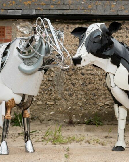Des sculptures de vache frappantes dévoilées pour souligner l'impact néfaste de la production laitière
