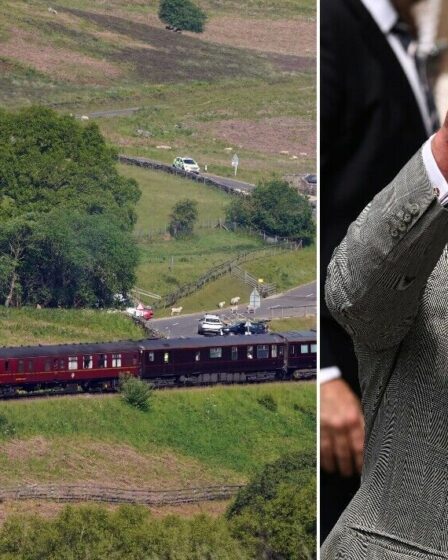 Le roi Charles visite Flying Scotsman alors que le train le plus célèbre de Grande-Bretagne célèbre son centenaire