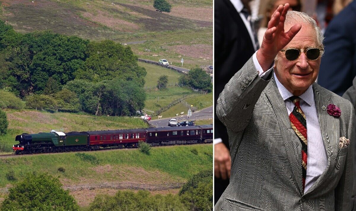 Le roi Charles visite Flying Scotsman alors que le train le plus célèbre de Grande-Bretagne célèbre son centenaire