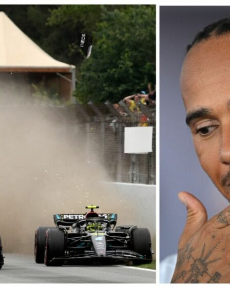 Lewis Hamilton s'exprime sur le "malentendu" de Russell alors que le duo Mercedes se dispute un accident
