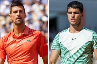 Novak Djokovic "emmène Carlos Alcaraz dîner" avant la demi-finale de Roland-Garros