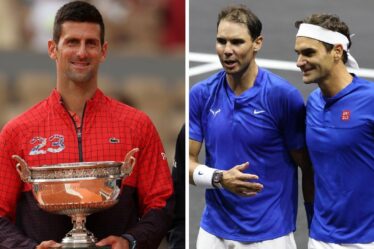 Novak Djokovic fait une déclaration de retraite ferme alors que Nadal et Federer "occupent son esprit"