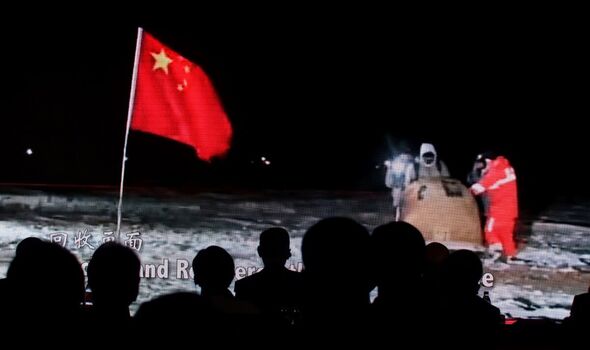 Le vaisseau spatial chinois Chang'e 5 en 2021