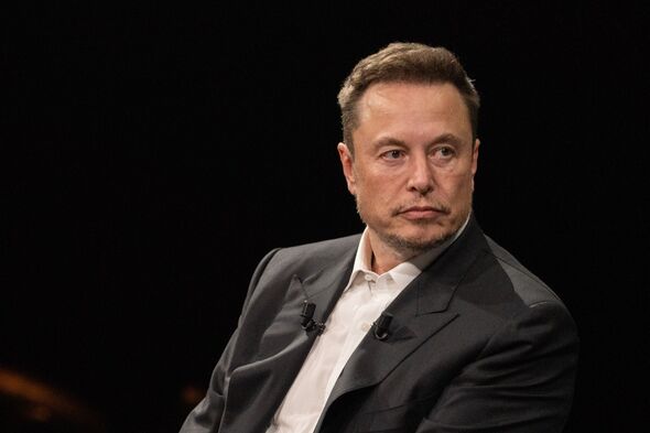 Le milliardaire Elon Musk au salon Viva Tech de Paris