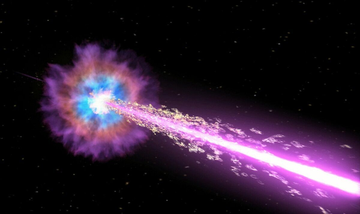 Le sursaut gamma le plus brillant jamais repéré à 2,4 milliards d'années-lumière par le télescope de la NASA