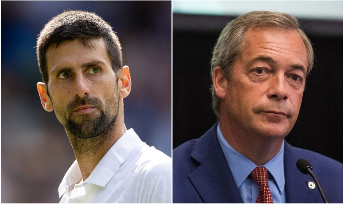 Novak Djokovic apparaît dans le dossier secret de Nigel Farage alors que les députés sont partis furieux