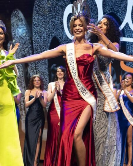 Une femme transgenre couronnée Miss Univers Pays-Bas