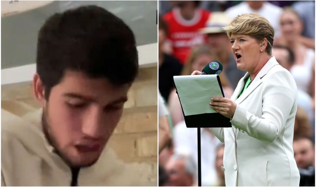 Wimbledon LIVE: l'entraîneur de Carlos Alcaraz attise le feu alors que les fans applaudissent le camouflet de Clare Balding