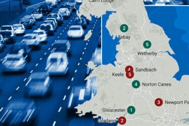Les meilleurs et les pires services autoroutiers du Royaume-Uni - MAPPED