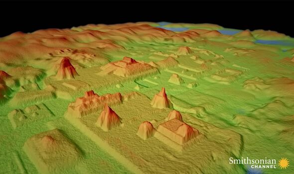 L'équipe a utilisé une technologie de télédétection de pointe pour voir sous le feuillage dense