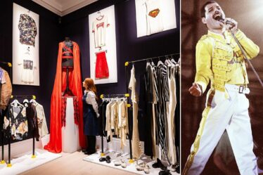 Les vêtements préférés de Freddie Mercury dévoilés dans son dressing ouvert au public