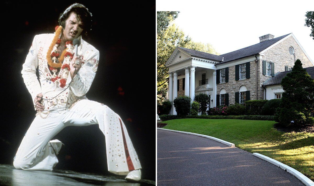 Mort d'Elvis: la chambre et la salle de bain de Graceland à l'étage préservées "comme s'il s'était levé et était parti"