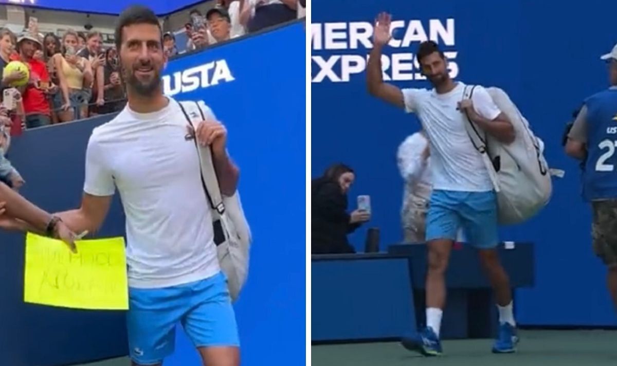 Novak Djokovic donne une idée de la façon dont le public de l'US Open le traitera à son retour aux États-Unis