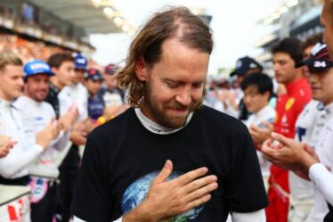 Sebastian Vettel en réaction "poudreuse" au succès d'Aston Martin de son ancien rival de F1