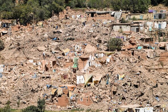 Le village de Tikht est dévasté