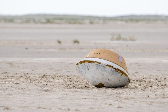 Une capsule test aperçue dans le désert de l'Utah