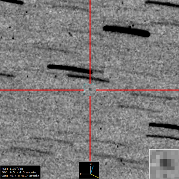 La première observation d'OSIRIS-REx s'approchant de la Terre