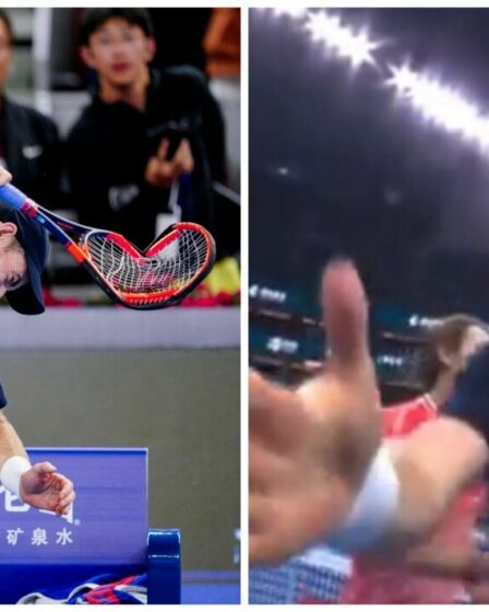 Andy Murray écrase la raquette et fume contre le caméraman pour se déplacer dans une défaite écoeurante