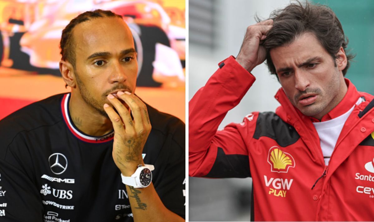 F1 news : Carlos Sainz pris dans le chaos du vol et Lewis Hamilton puni