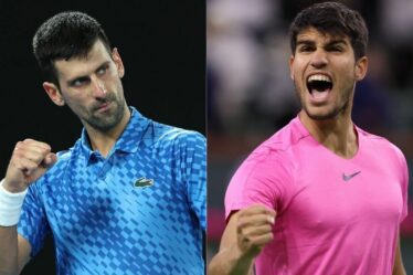 Les stars du tennis « pensent toutes la même chose » à propos de Novak Djokovic et Carlos Alcaraz