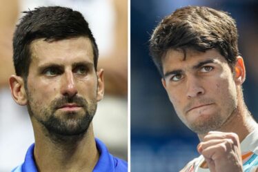 US Open LIVE : Novak Djokovic perd son sang-froid alors que Carlos Alcaraz saute l'entraînement