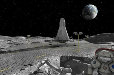 Des lasers pourraient être utilisés pour tracer des routes à la surface de la Lune
