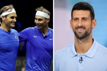 L'entraîneur de Novak Djokovic fait un commentaire "chanceux" sur Rafael Nadal et Roger Federer