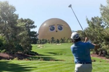Les golfeurs sont désormais trollés par une sphère de Las Vegas de 2 milliards de livres sterling sur un parcours de luxe proche d'un nouveau point de repère