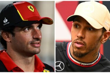 Lewis Hamilton snobé alors que Carlos Sainz est qualifié de « plus intelligent » que l'homme de Mercedes