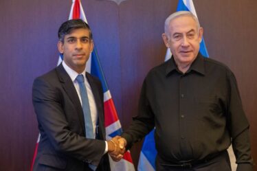 "Nous voulons que vous gagniez" : Sunak est "fier" de se tenir aux côtés d'Israël dans sa lutte contre le "mal" du Hamas
