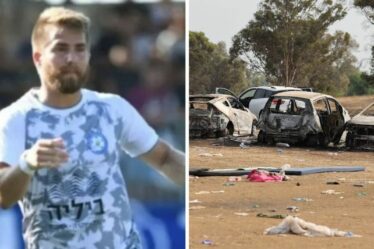 Un footballeur israélien a été « amputé d’une jambe » après avoir été touché par une grenade lors de l’offensive du Hamas