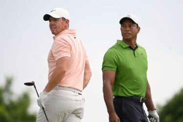 La ligue de golf virtuelle de Tiger Woods et Rory McIlroy joue pour un prix de 17 millions de livres sterling