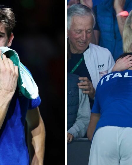 La star italienne de la Coupe Davis rend un hommage émouvant au défunt père de sa petite amie après sa victoire