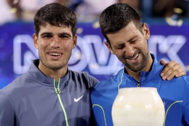 Novak Djokovic peut désormais exaucer son plus grand souhait à Roger Federer grâce à Carlos Alcaraz