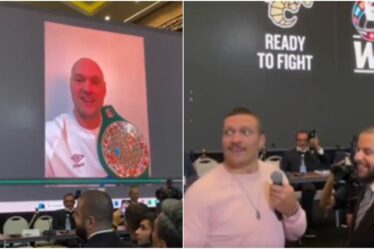 Oleksandr Usyk évoque la prédiction de Tyson Fury sur la confrontation des poids lourds entre les deux hommes