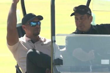 Tiger Woods boite autour du parcours auto-conçu du Mexique alors que le retour du golf est dans les limbes