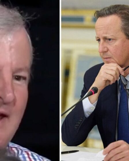 Un membre de l'audience de QT de la BBC met en garde contre "l'agenda caché" de David Cameron lors de son retour au pouvoir