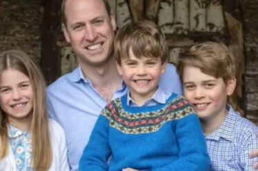 Le prince William et la princesse Kate publient une photo franche et inédite des enfants gallois