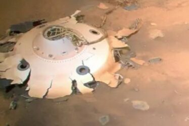 L'hélicoptère martien de la NASA découvre une épave « d'un autre monde » à la surface de la planète rouge