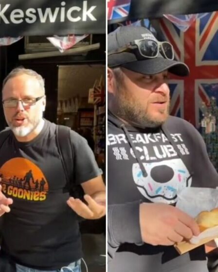 Un Américain essaie un Cornish Pasty pour la première fois mais tout le monde dit la même chose